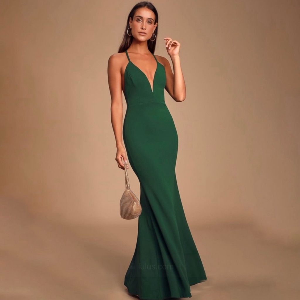 Forest Green Maxi Dress
